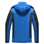 HOW'ON Men's Winter Coat Snow Jacket Windproof Waterproof Ski Jackets Blue M