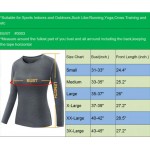 NELEUS Womens Compression T Shirt Yoga Athletic Dry Fit Long Sleeve 3 Pack,Gray+Blue+Pink,US Size L NELEUS Womens Compression T Shirt Yoga Athletic Dry Fit Long Sleeve 3 Pack,Gray+Blue+Pink,US Size L